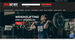 Desktop Screenshot of eastwestfitness.com